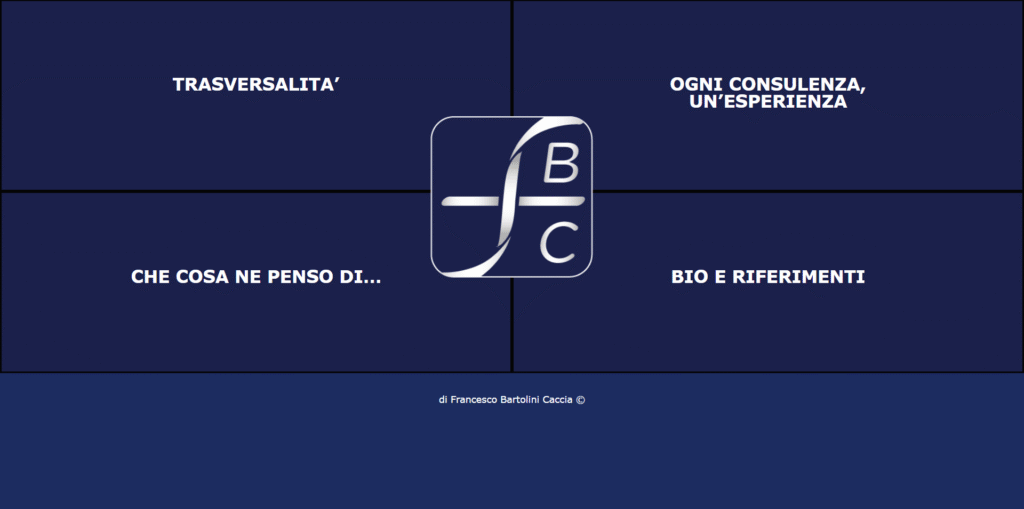 Schermata della homepage del sito studiofbc.it
