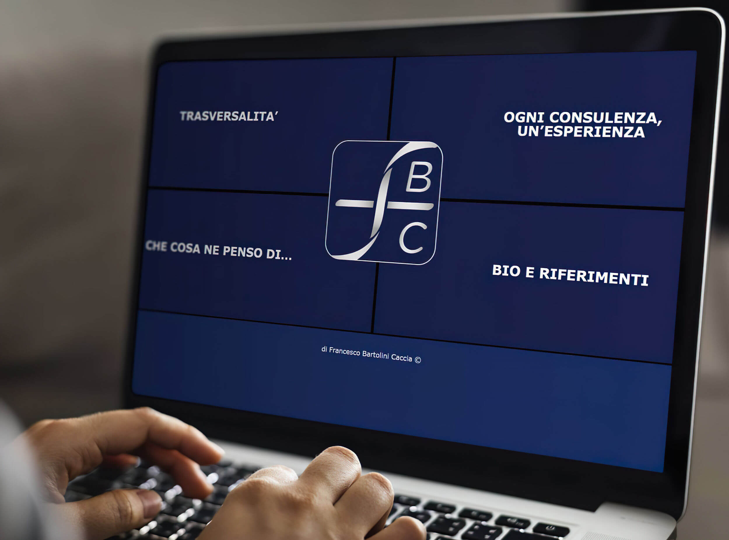 Mockup del sito web studiofbc.it